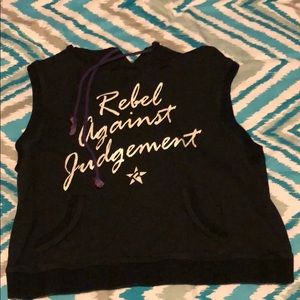 Rebel Against Judgement hoodie